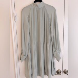 H&M Pleated Swing Dress - Size Small